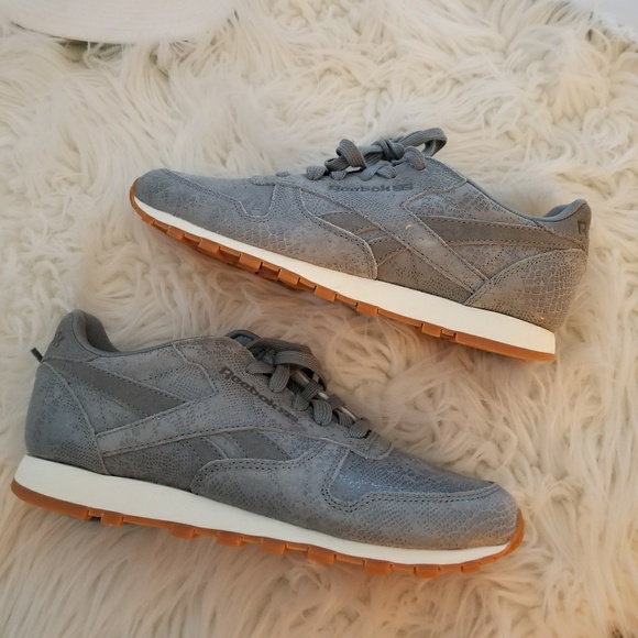 reebok classic snakeskin